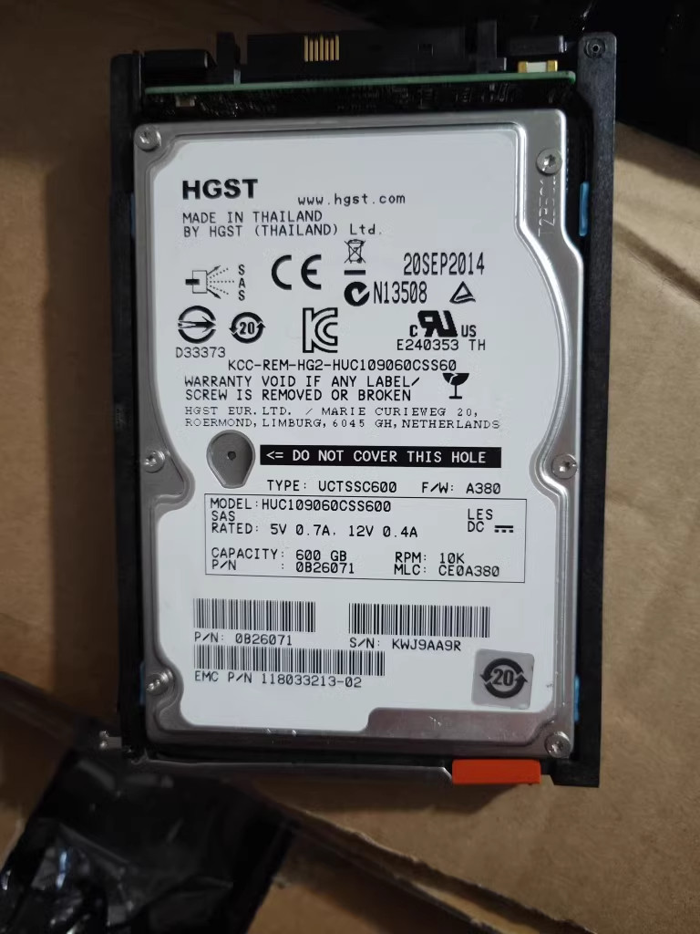 FOR EMC 600GB 005050685 10K 2.5" SAS VMAX3 VMAX 10K Hard Disk Drive Enterprise