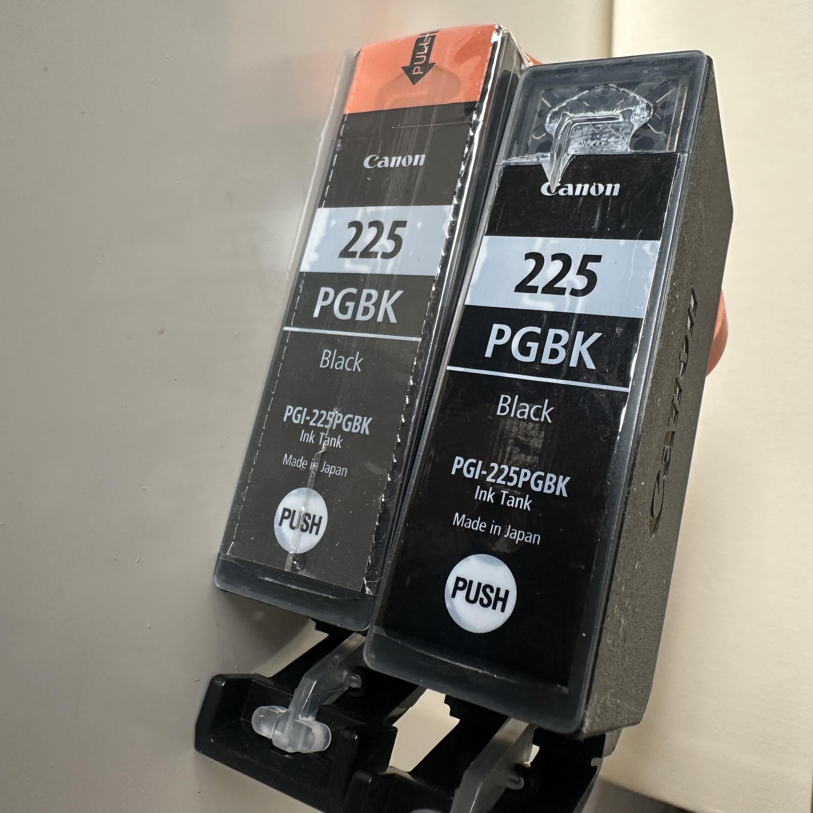 Canon PGI-225PGBK 225 PGBK Black Ink Tank 2-Pack Genuine Japan Canon Printers