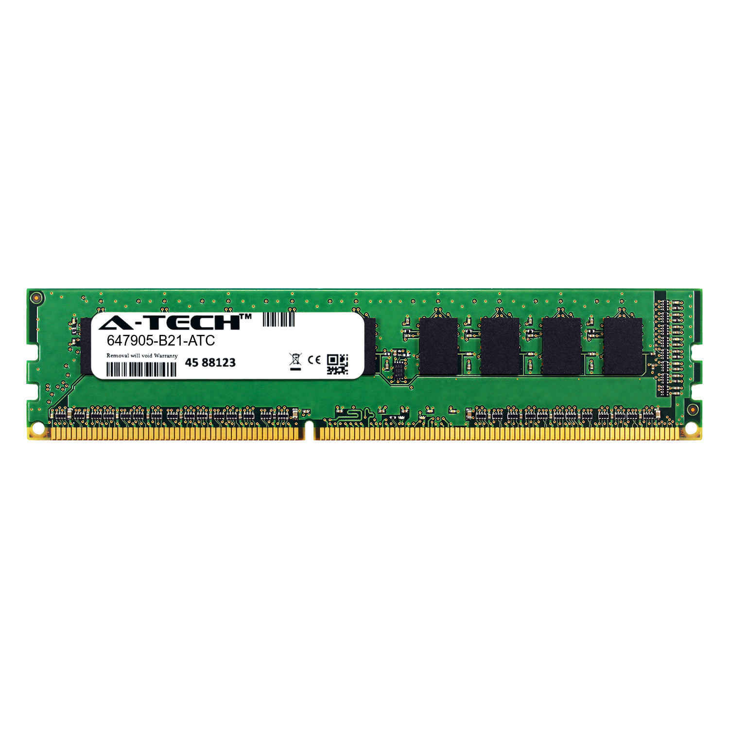 2GB DDR3 PC3-10600E ECC UDIMM (Replacement for HP 647905-B21) Server Memory RAM