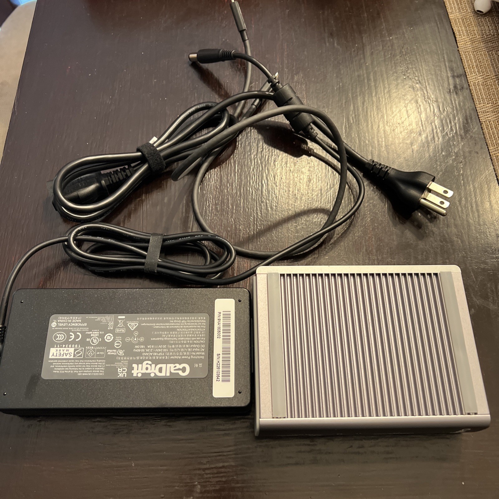 CalDigit TS3 Thunderbolt 3 Dock 87W Charger 7X USB 3.1 Ports Used Working