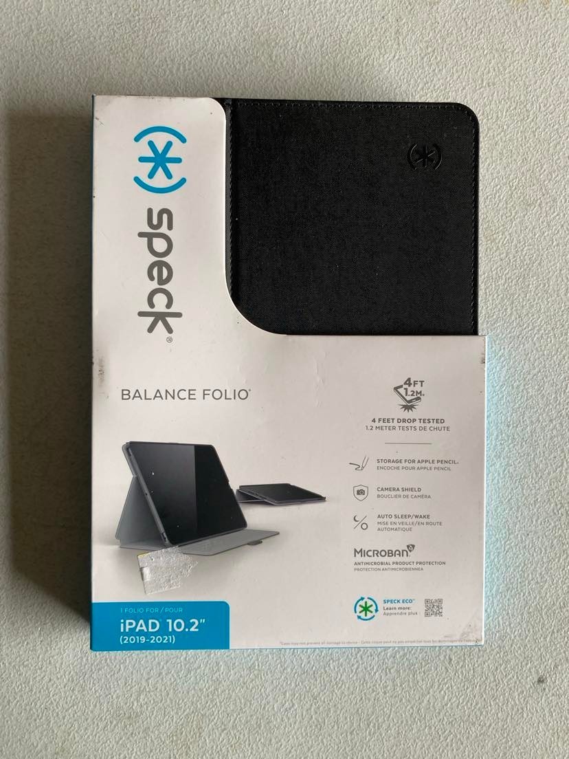 Speck Balance Folio Protective Case iPad 10.2-inch - Black