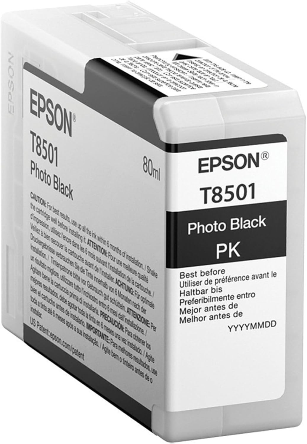 Epson T850100 T850 Ultrachrome HD Photo Black -Ink
