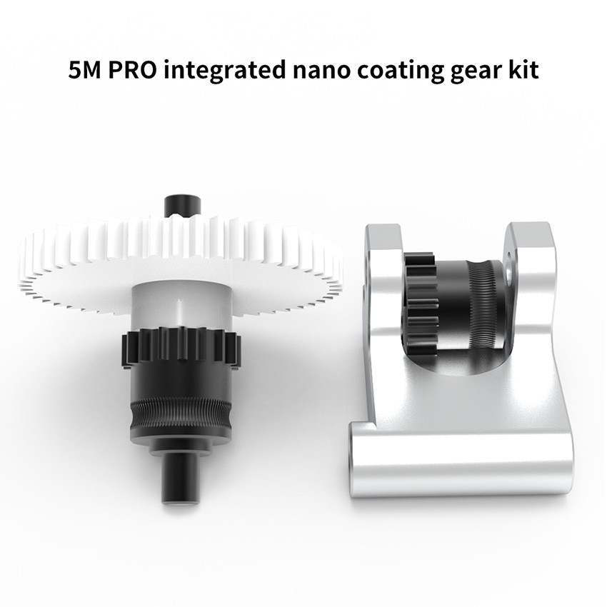 3D Printer Extruder Nano-coated Gear Upgraded Accessory for Flashforge AD 5M Pro