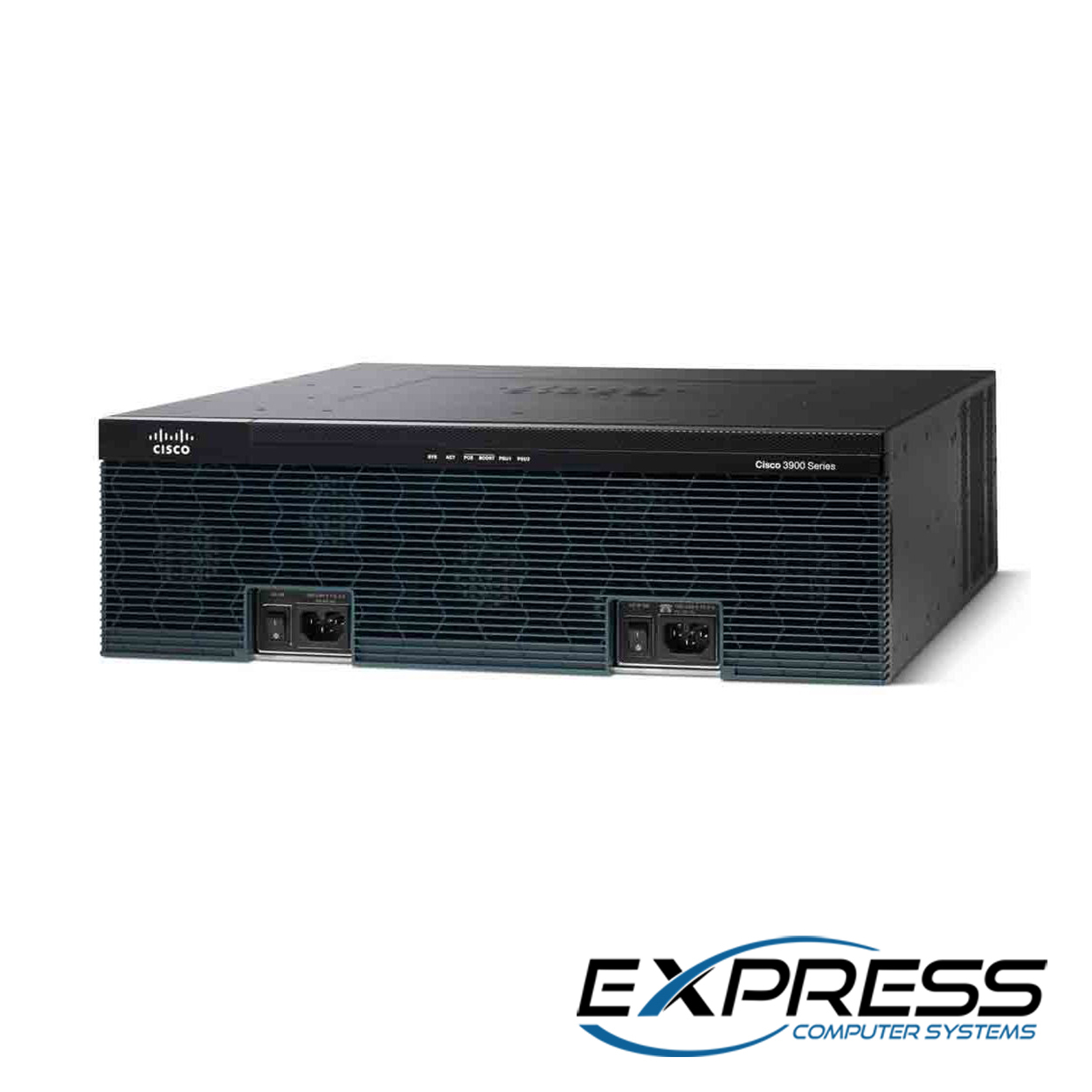 Cisco CISCO3945/K9 + VWIC3-2MFT-T1/E1 2-port T1/E1 Voice / WAN module Router