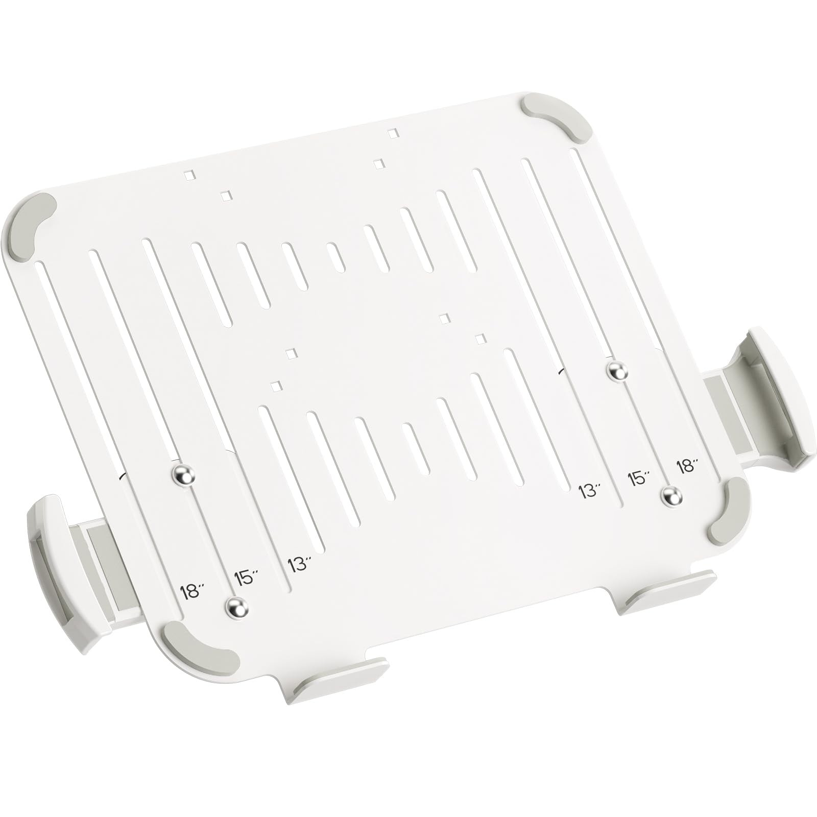 Laptop VESA Arm Mount Tray Fits 1318 Inch 75x75/100x100mm Holder White TP007W