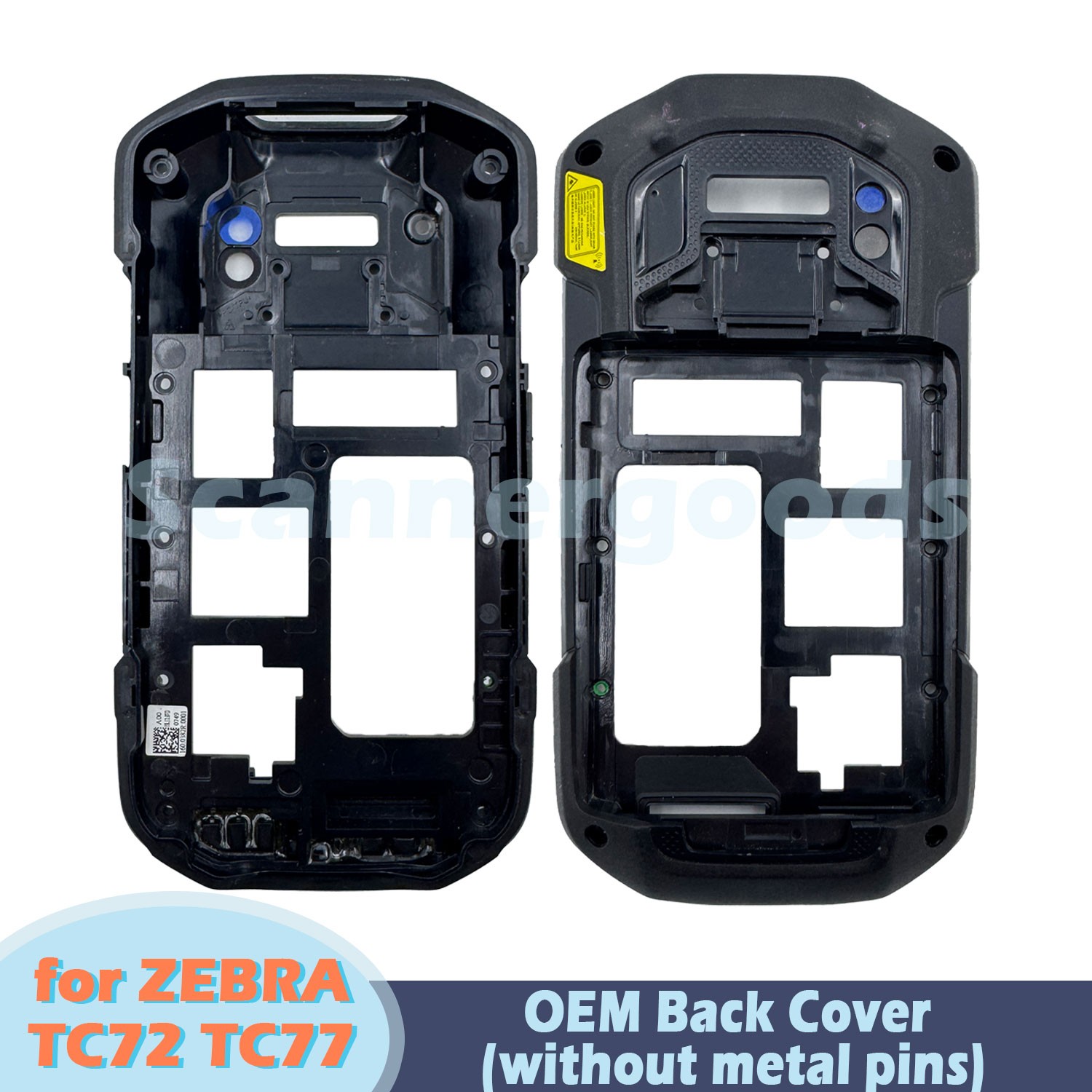 OEM Back cover (no metal pins) For ZEBRA TC72 TC77