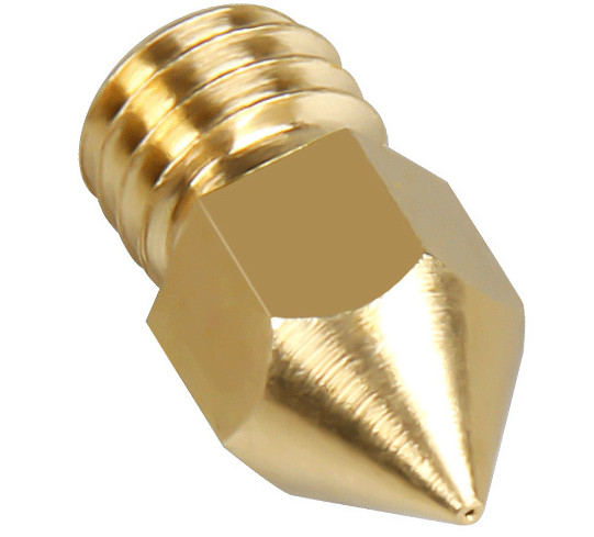 10 Pcs MK8 0.6mm Extruder 3D Printer Nozzle for Creality CR-10 Ender 3