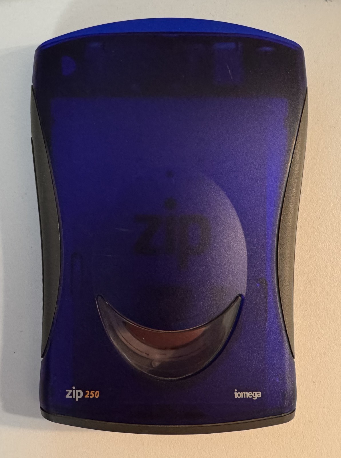 Iomega Zip 250 USB Drive Z250USBPCM Tested w/ AC Adapter, USB Cable & 6 Disks