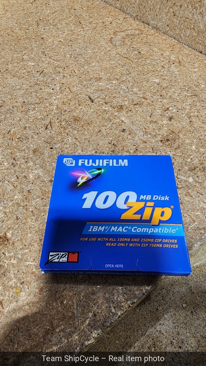 U88940 1 to 50  Iomega Zip Drive Disk FujiFilm  100MB PC  Mac G1N