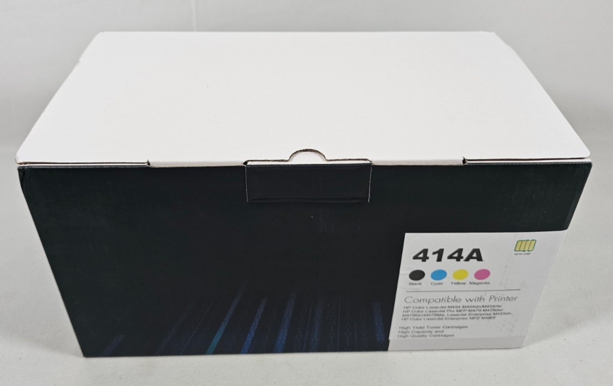 For 414A 414X 4x Toner Cartridge Black Cyan Magenta Yellow Color LaserJet Pro