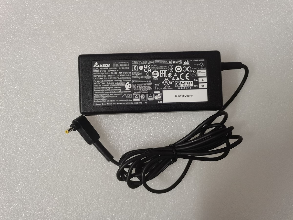 For Acer Travelmate P214-41 P214-52G Series Delta 19V 3.42A 3.0mm ADP-65DE B OEM