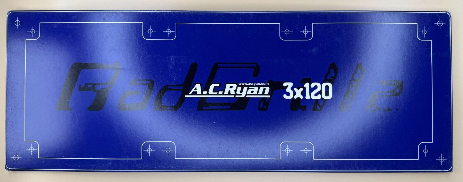 A. C. Ryan 3x120 RadGrillz fan water cooling radiator grill stainless steel New