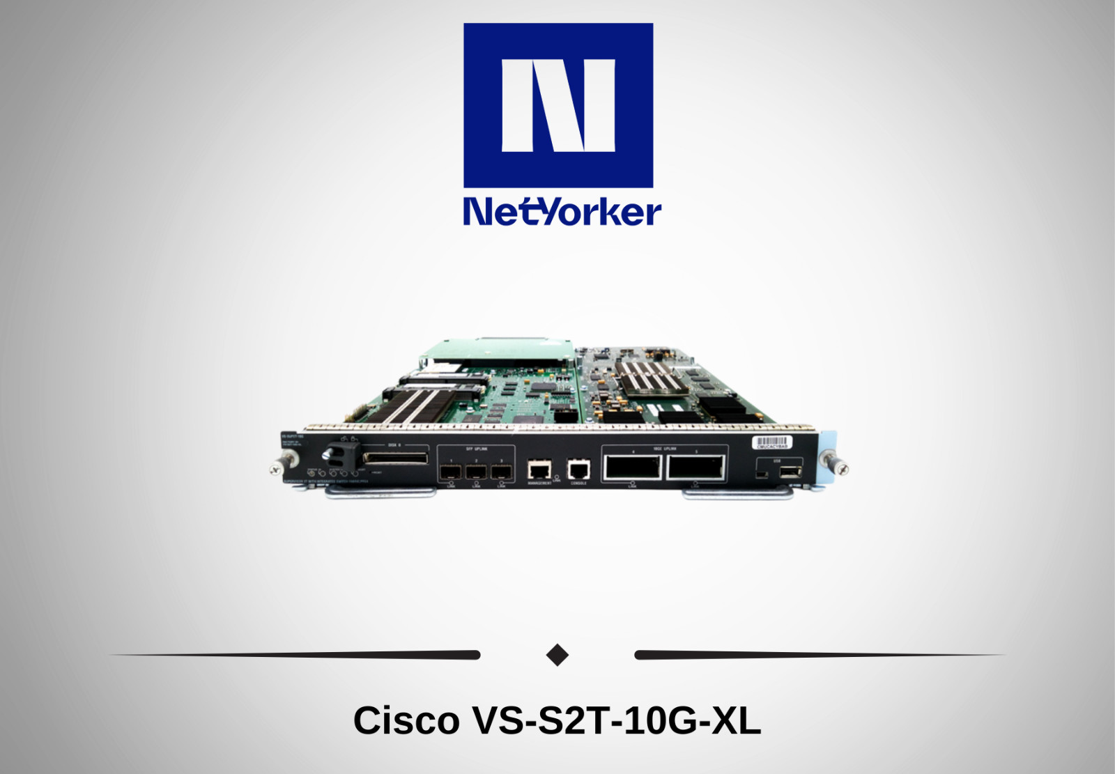 Cisco Catalyst VS-S2T-10G-XL - VS-SUP2T-10G - Supervisor Engine  Module