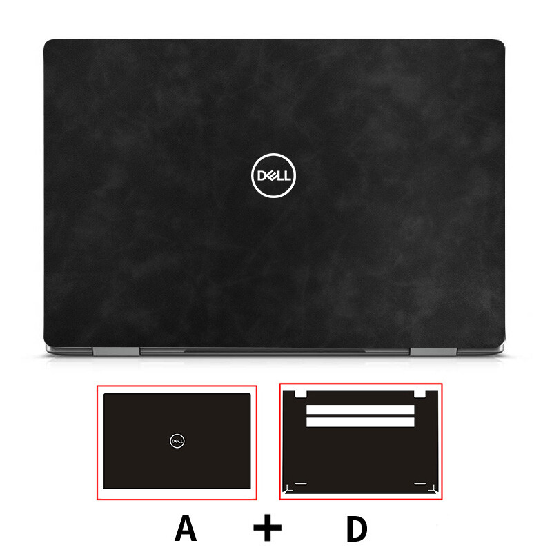 KH Leather Laptop Sticker Skin Decal Guard Cover for Dell XPS 15 9500 9510 15.6"