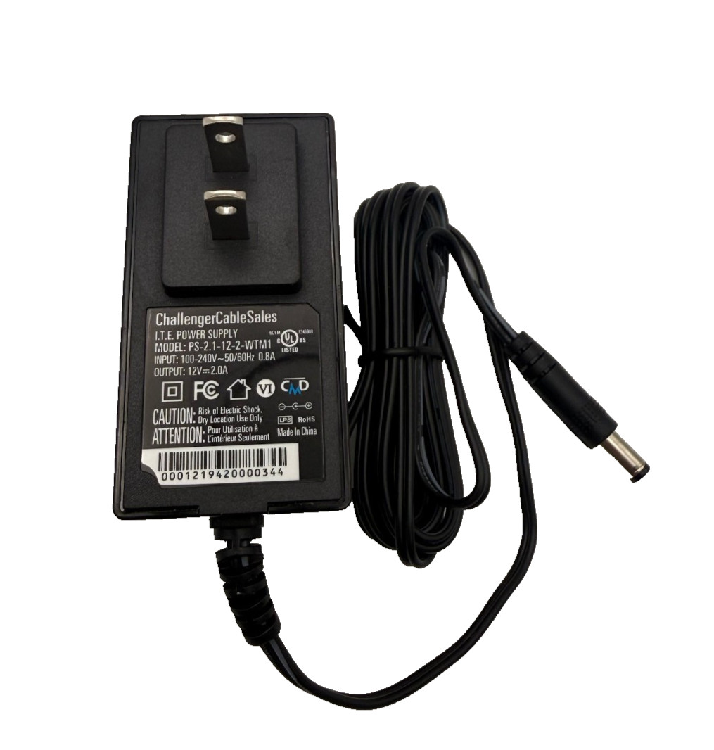 OEM 12V AC/DC Adapter for Yamaha CK Series CK61 CK-61 61-Key CK88 CK-88 88-Key