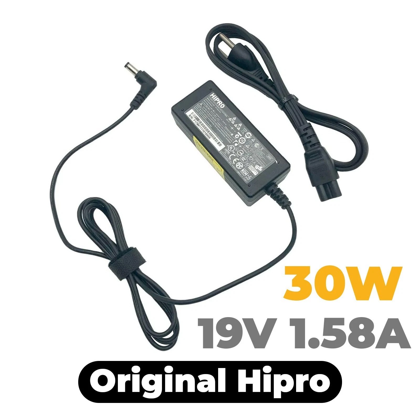 Open Box Hipro 30W AC Power Adapter for Acer Aspire One ZG5 ZA3 D257 Charger
