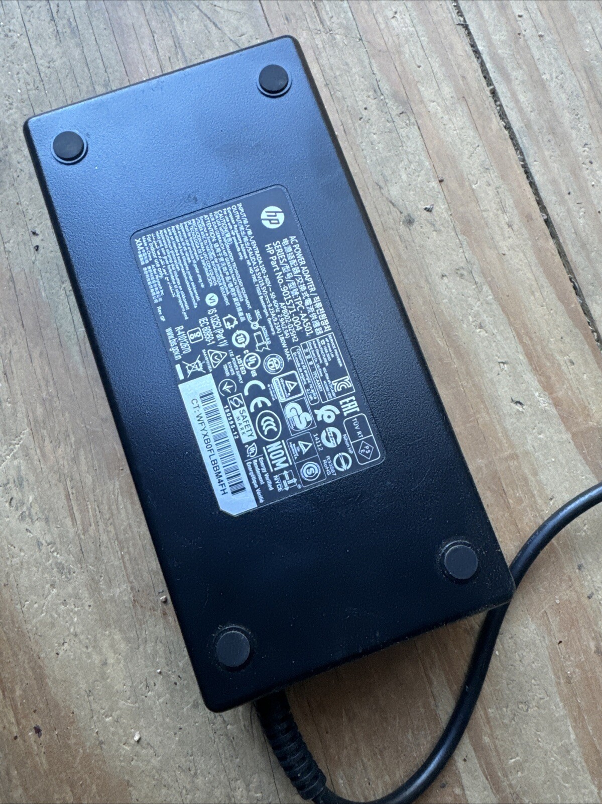 Genuine HP 180W Laptop Charger TPC-AA501 AC Adapter Power Supply 19.5V 9.23A
