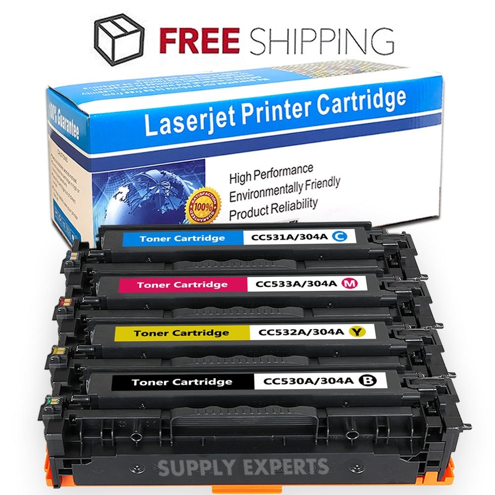 4PK CC530A Series Color Toner Set for HP CP2025N CM2320NF