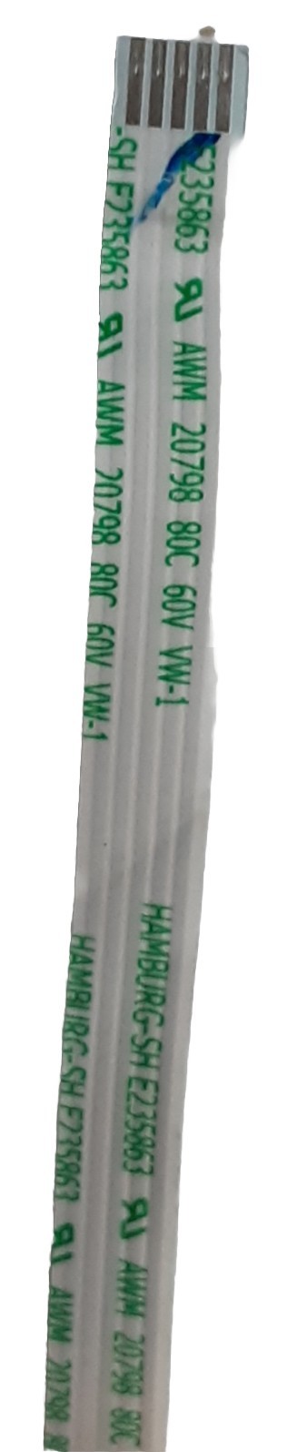 5 Pin E235863 AWM 20798 80C 60V VW-1 (6mm X 11.25") Type A Hamburg-SH 1mm Pitch
