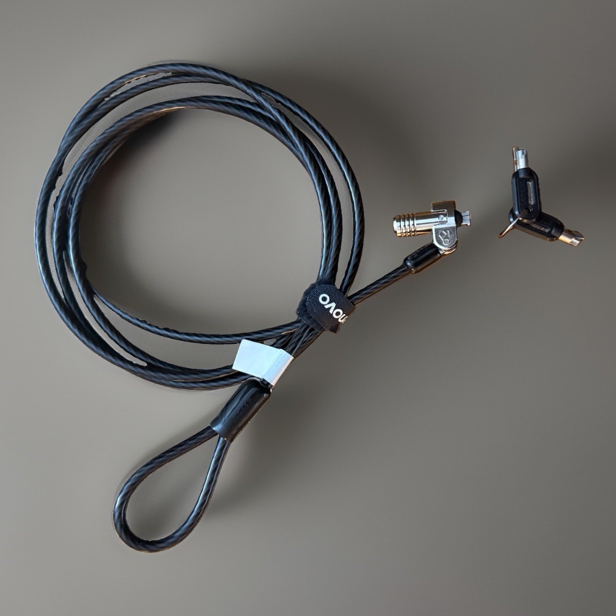 OEM Lenovo Security Cable Lock For Laptop Computer  Kensington Slot 7mm X 3mm
