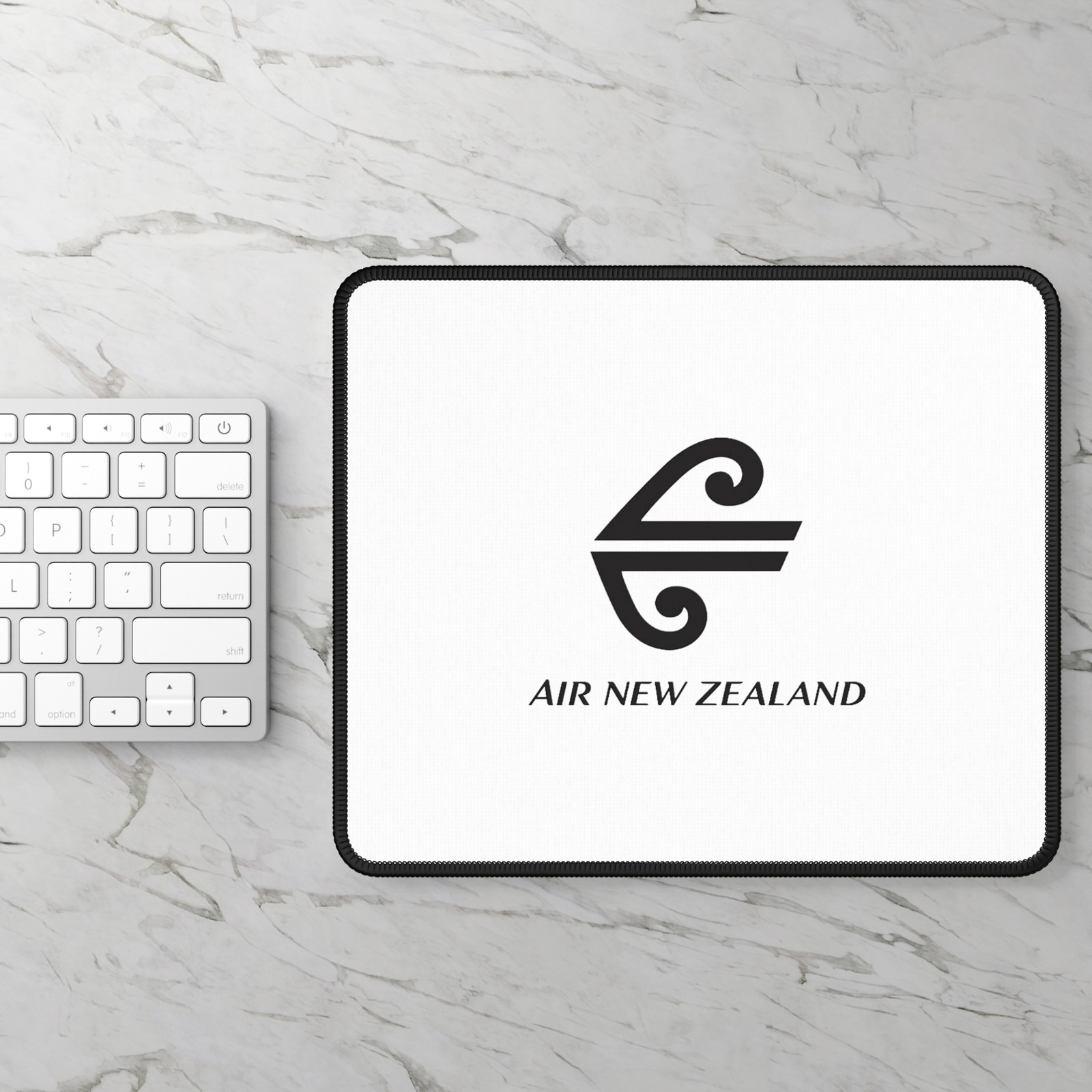 Air New Zealand Gaming Mouse Pad | Airline Emblem Desk Mat