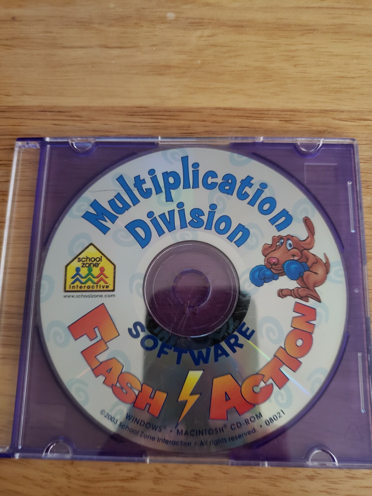 Multiplication Division Flash Action by School Zone