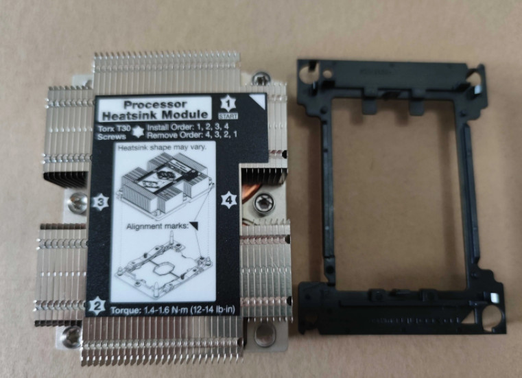 01KP651 LENOVO HEATSINK 1U 3HP 165W FOR THINKSYSTEM SR630 SR530 SR570 SN550