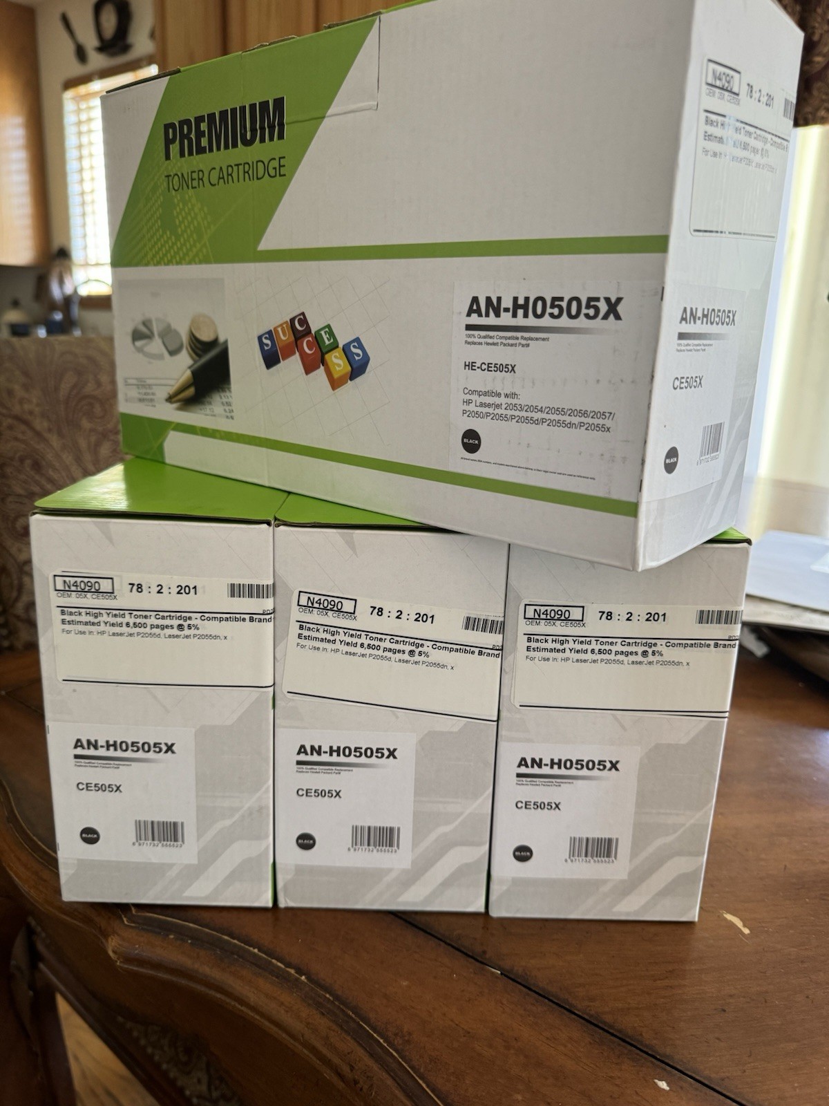 CE505X Premium High Yield Replacement Toner Cartridge for CE505X HP 05X Black