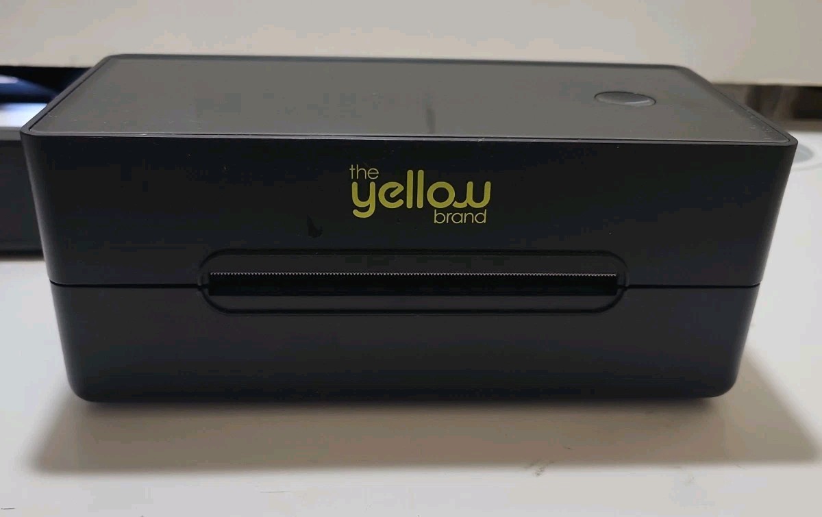 The Yellow Brand Direct Thermal Label Printer Model No. Yellow BT001