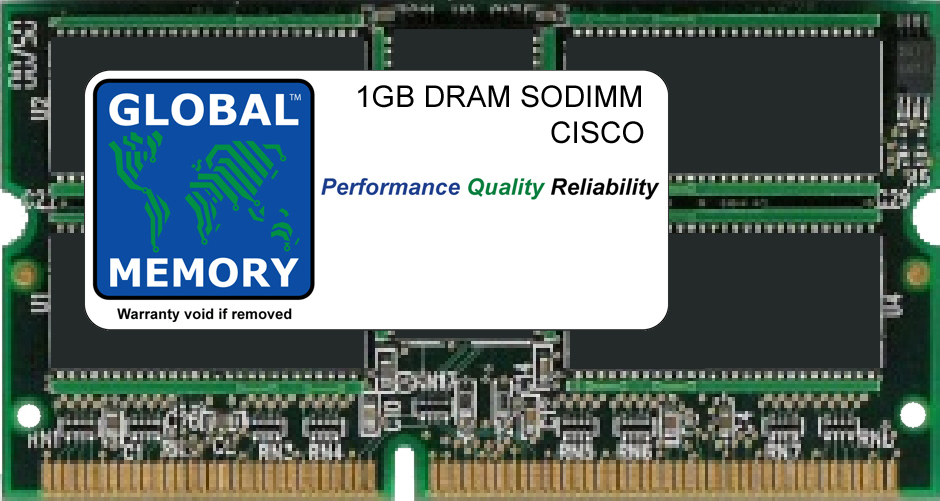 1GB DRAM SODIMM CISCO CAT 6500 & 7600 ROUTERS SUP ENGINE & RSP ( MEM-MSFC3-1GB )