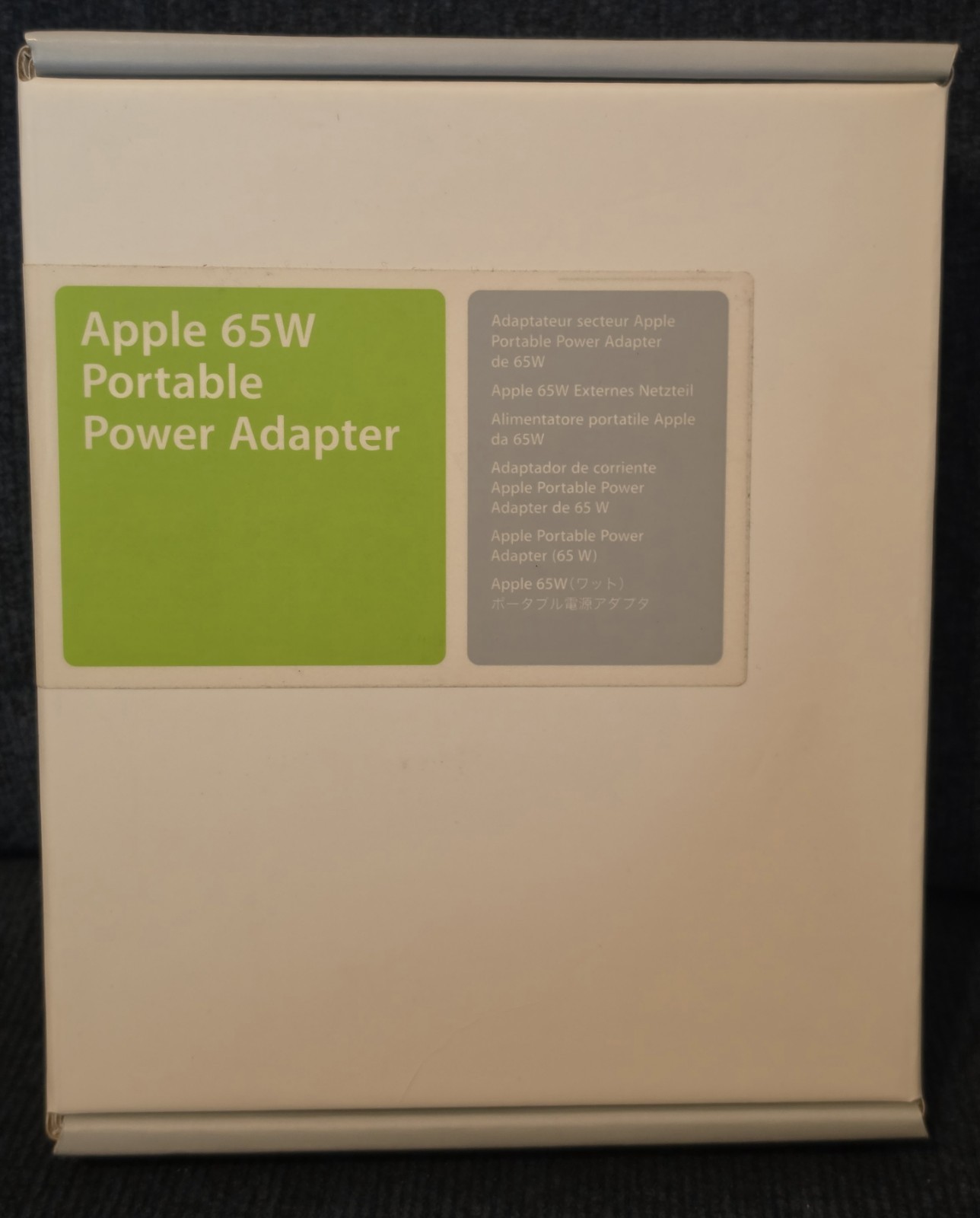 Apple 65w Portable Power Adapter For iBook & Powerbook A1021 Incomplete Box