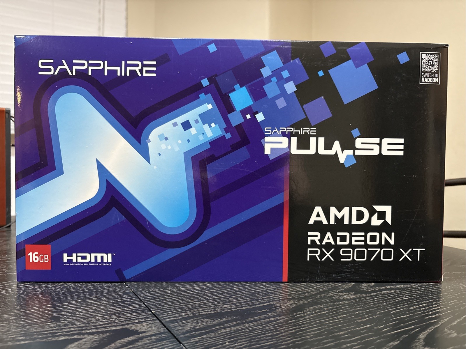 Sapphire Pulse AMD Radeon RX 9070 XT 16GB