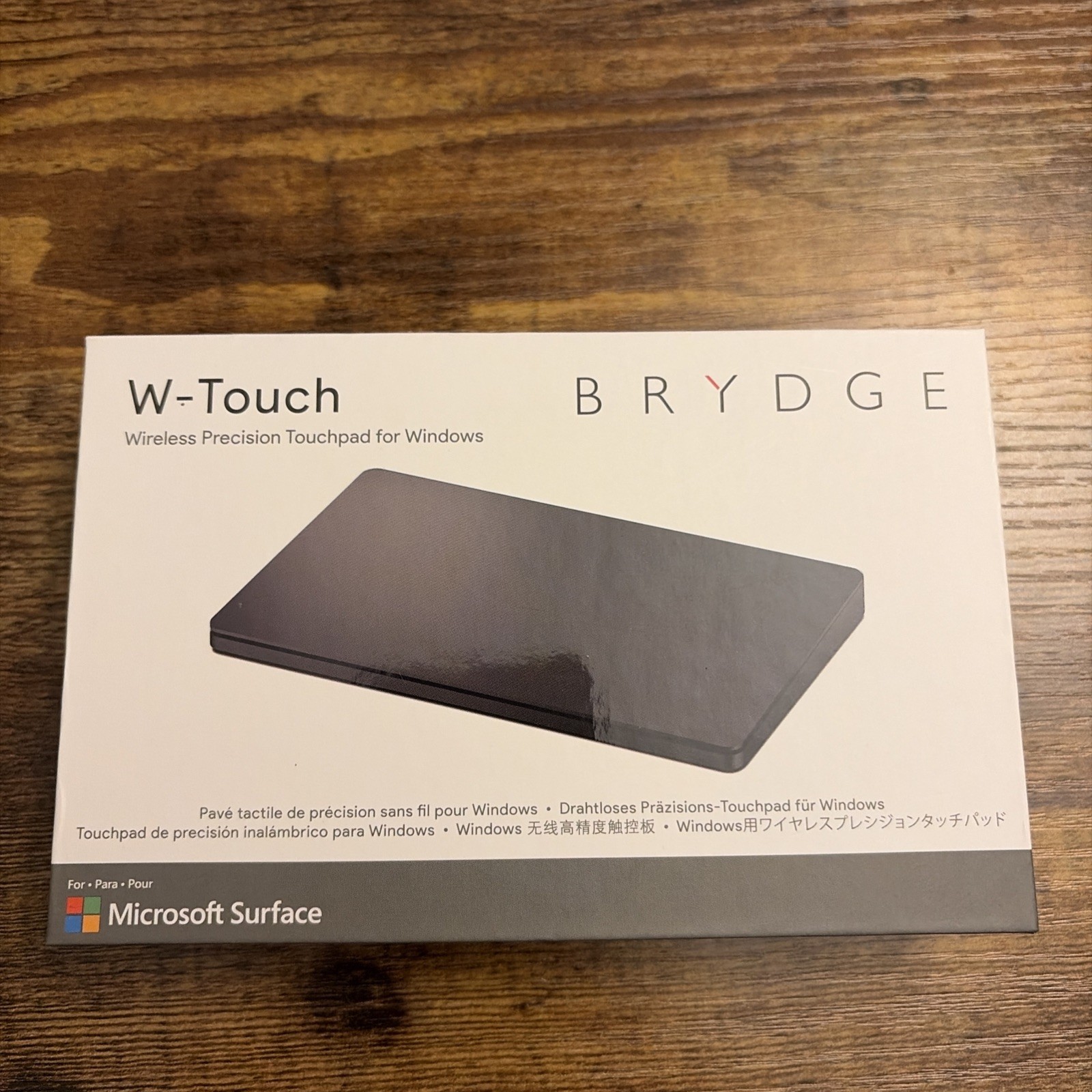 Brydge W Touch Mouse Pad Touchpad Wireless With Box & Cable