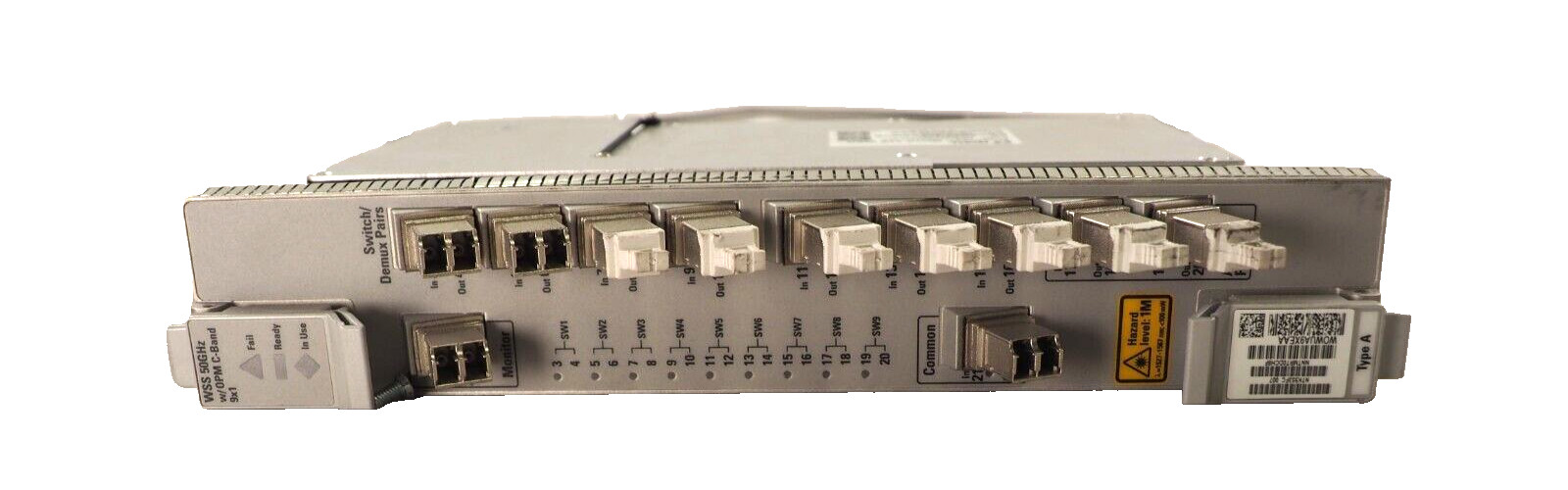 Ciena 50GHZ w/OPM C-Band 9X1 NTK553FC 007 WOWUA7AEAA Circuit Pack