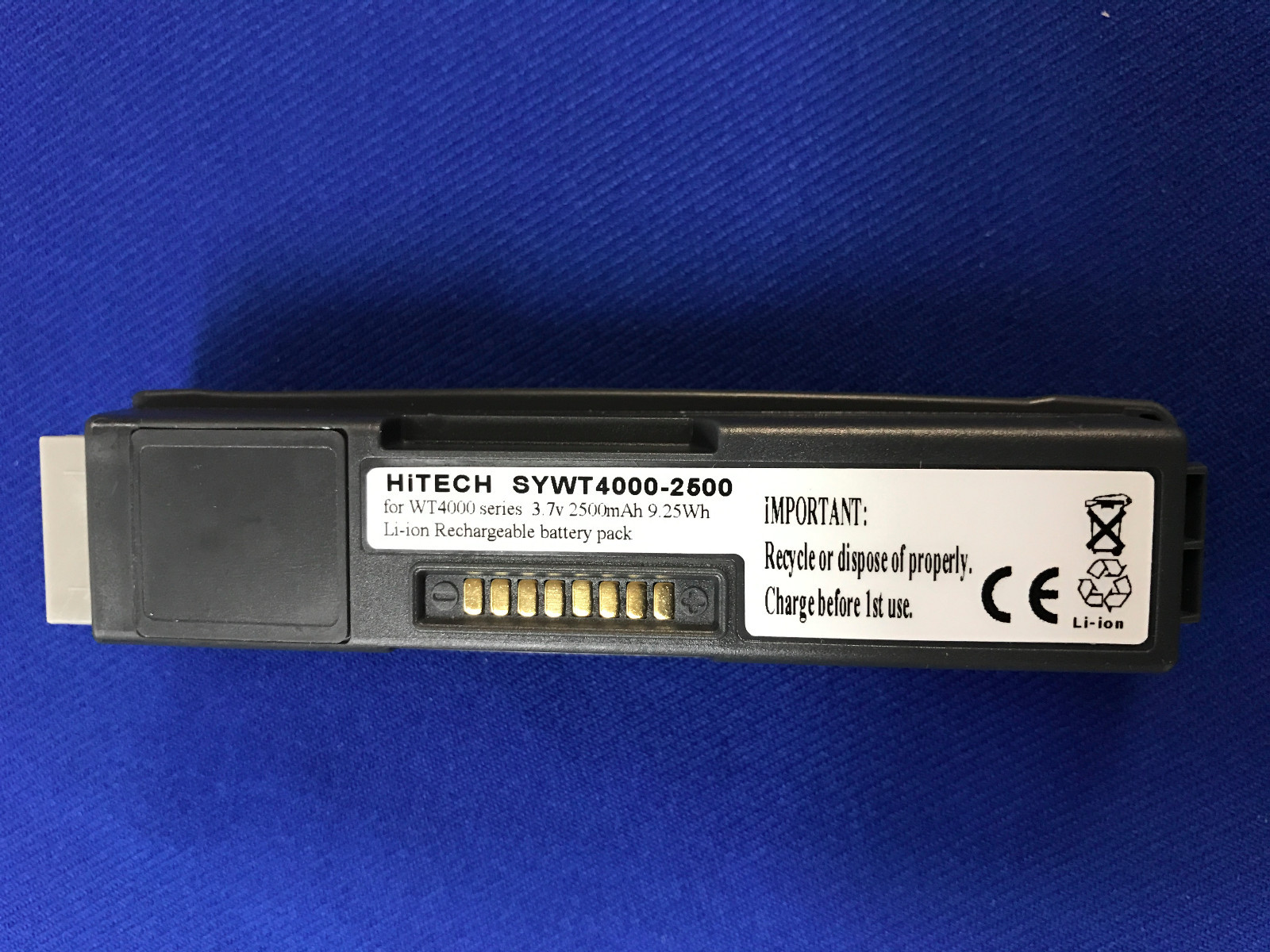 20 Batteries Hitech Symbol WT4000/4070/4090...#55-000166-01*Japan Li2.6Ah9.25Wh*