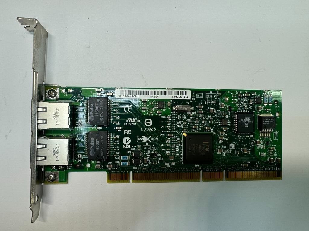 HP AB352-60001 PCI-X 2-PORT Gigabit Ethernet Card
