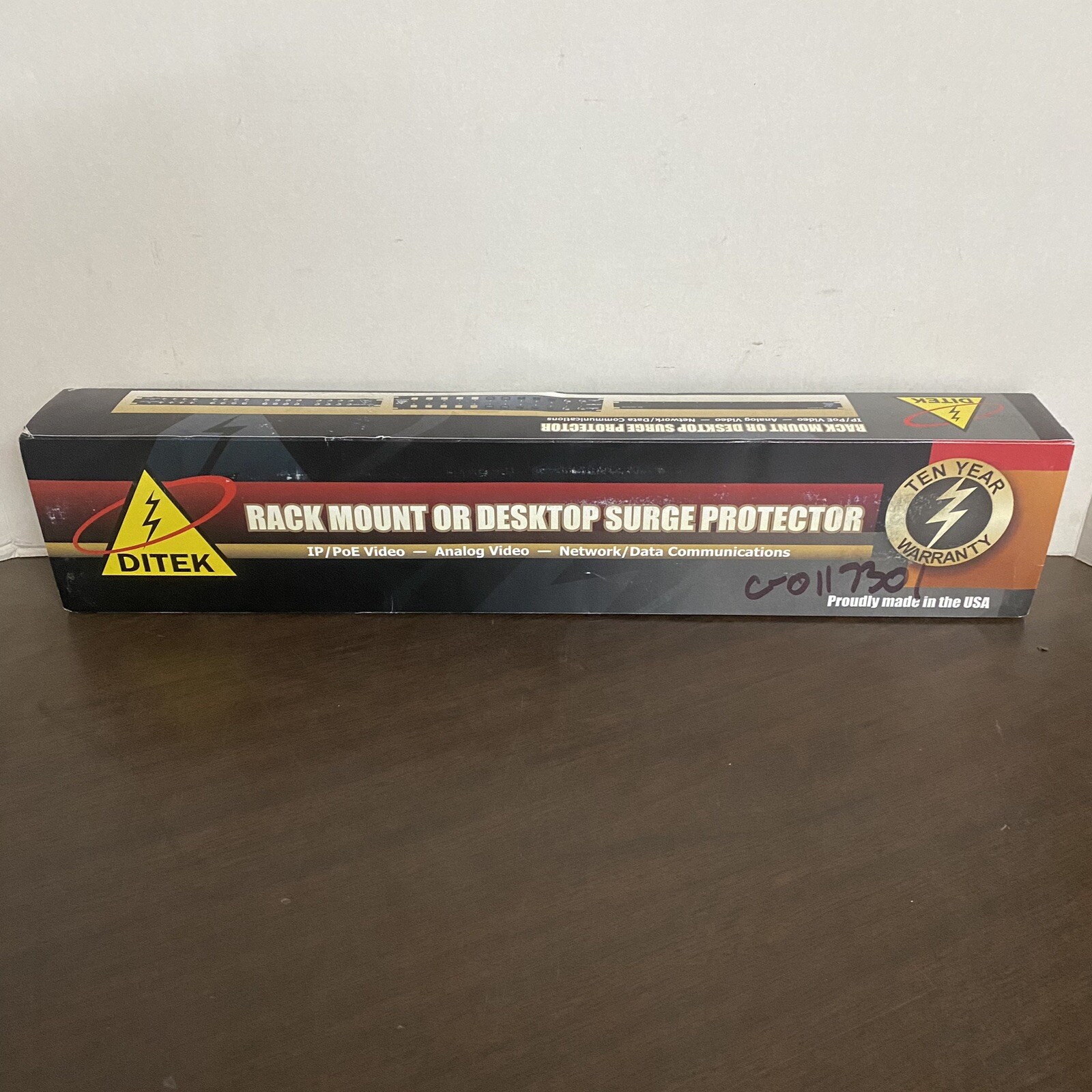 DITEK Rack Mount or Desktop Surge Protector DTK-VM6WM