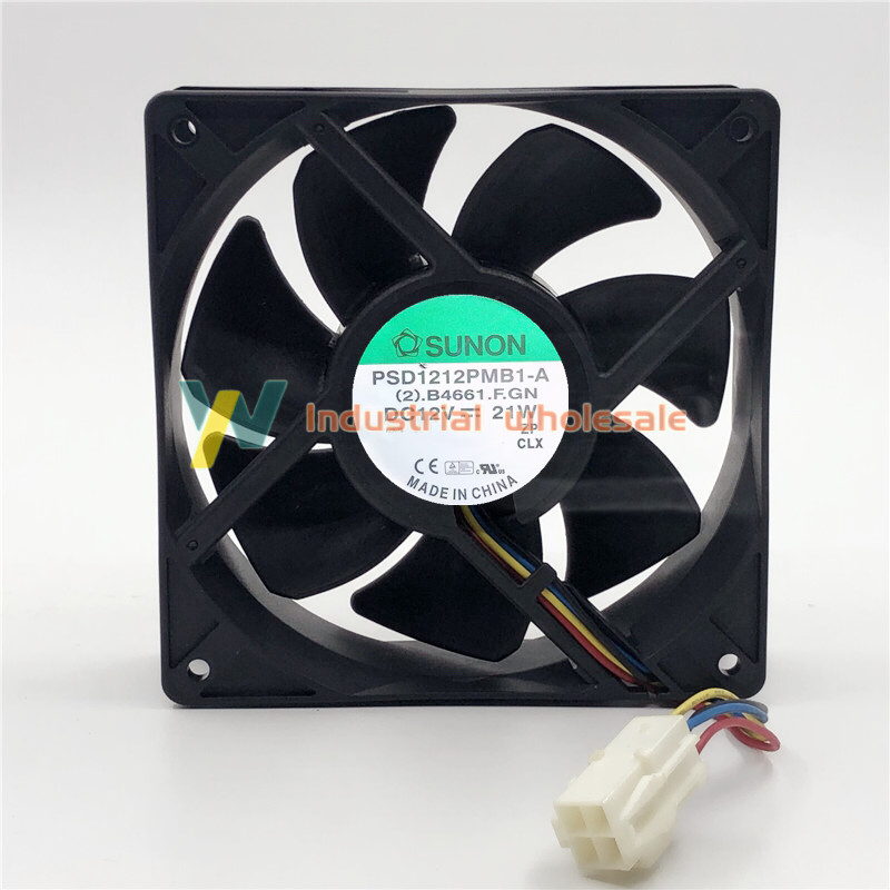 1pc new SUNON PSD1212PMB1-A DC12V 24W 120*120*38MM 4-line Server Cooling Fan