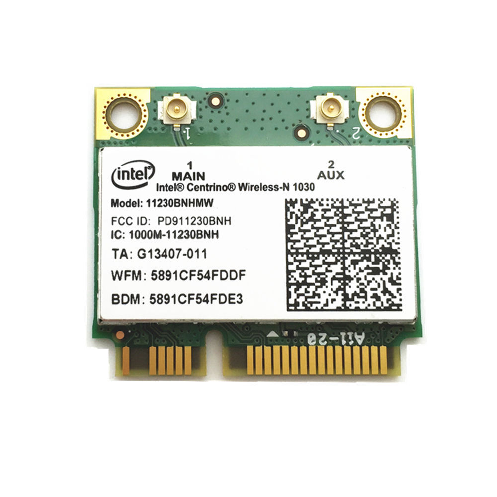 Intel Centrino Wireless-N 1030 11230BNHMW WiFi 300M+ Bluetooth BT 3.0 Combo Card