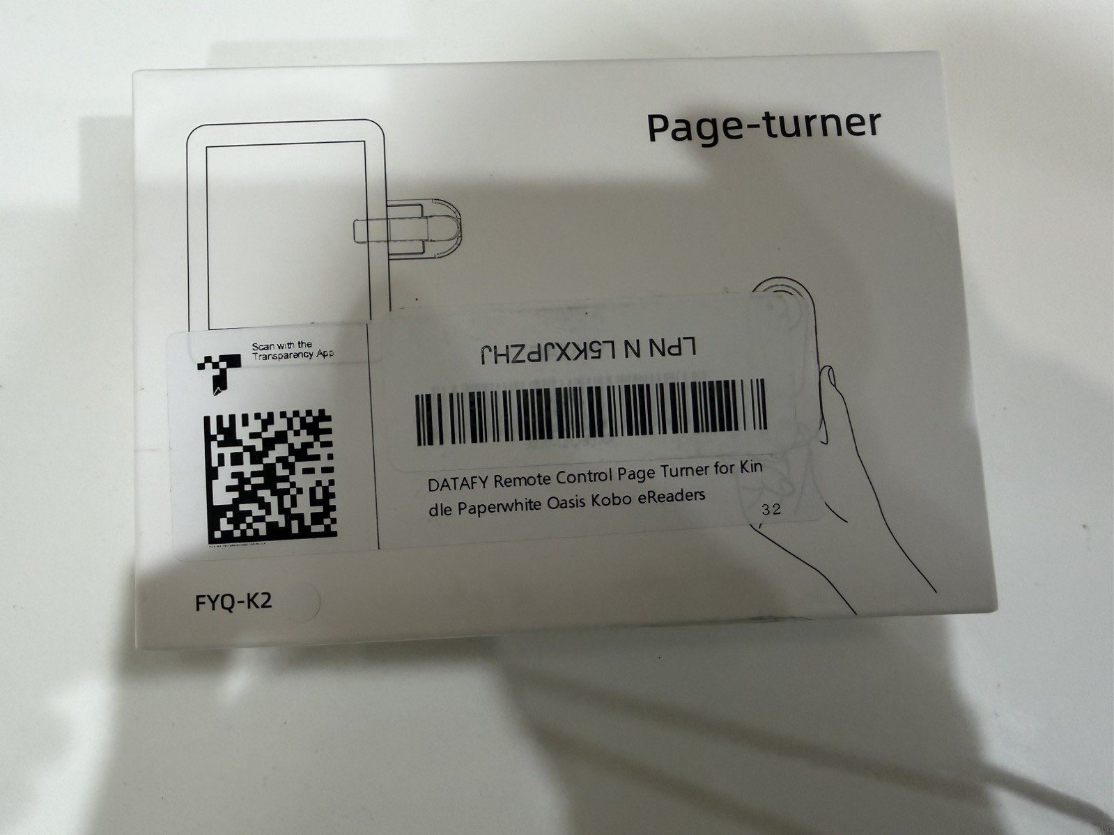 DATAFY---REMOTE CONTROL  PAGE TURNER---KINDLE PAPERWHITE OASIS