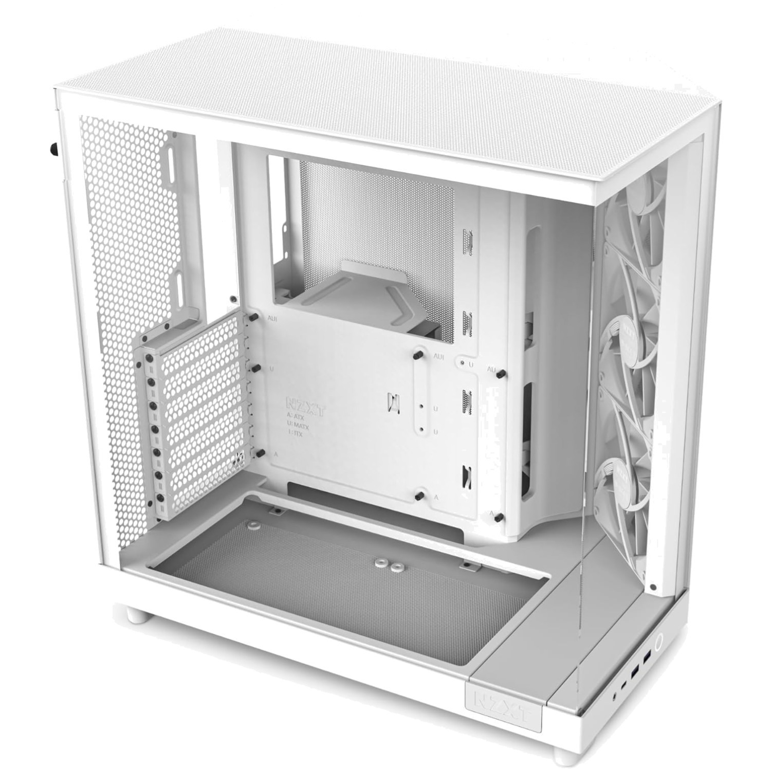 Compact Airflow Case with Glass Panels