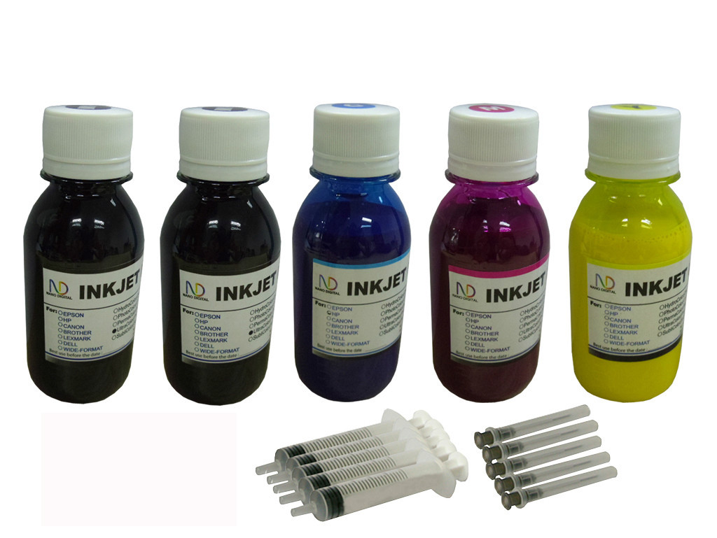 5x100ml ND® Sublimation non-original ink for WorkForce ET-2550 ET-2500 ET-4500