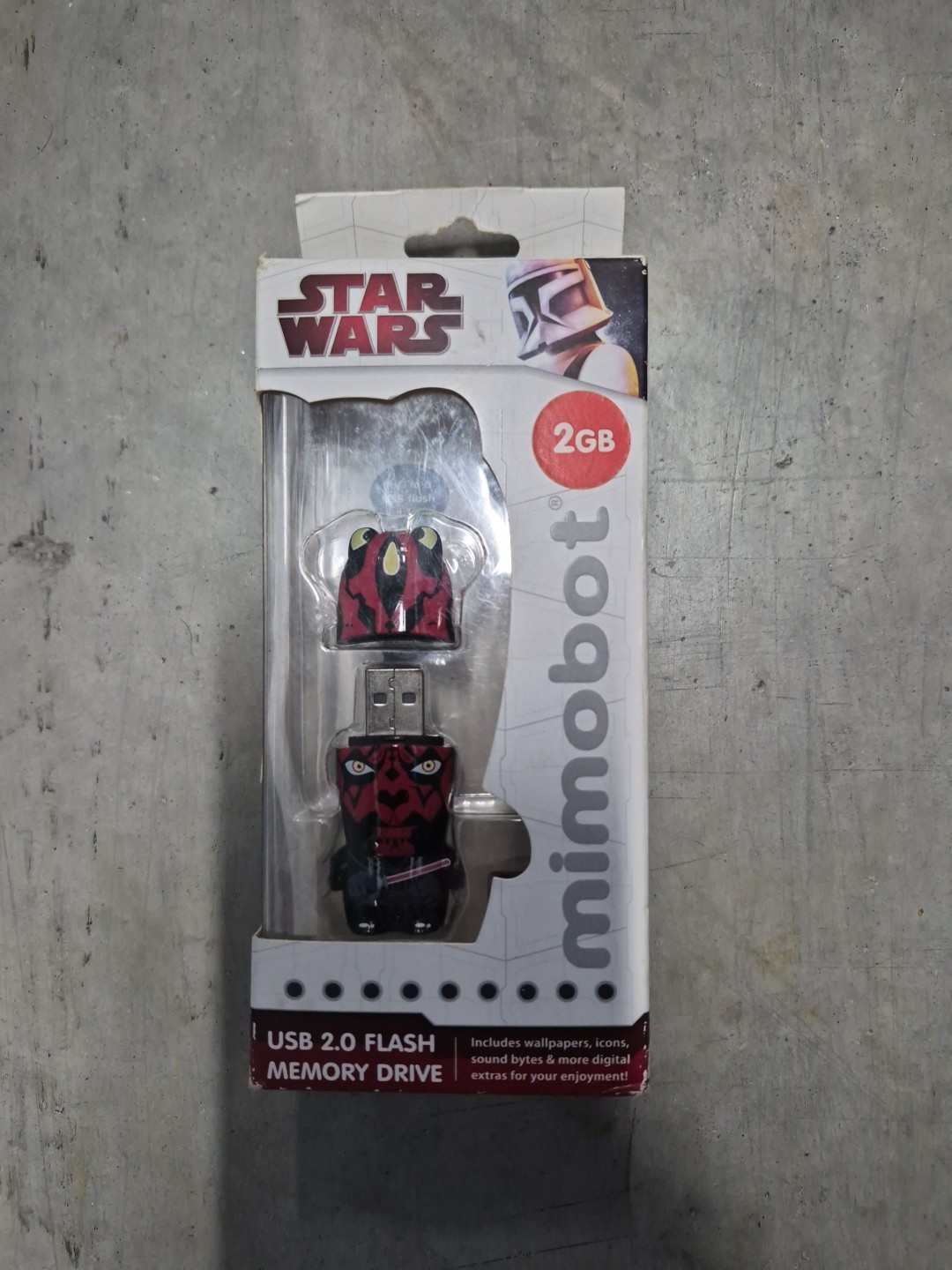 Mimoco Mimobot Star Wars Darth Maul 2GB USB Flash Drive 