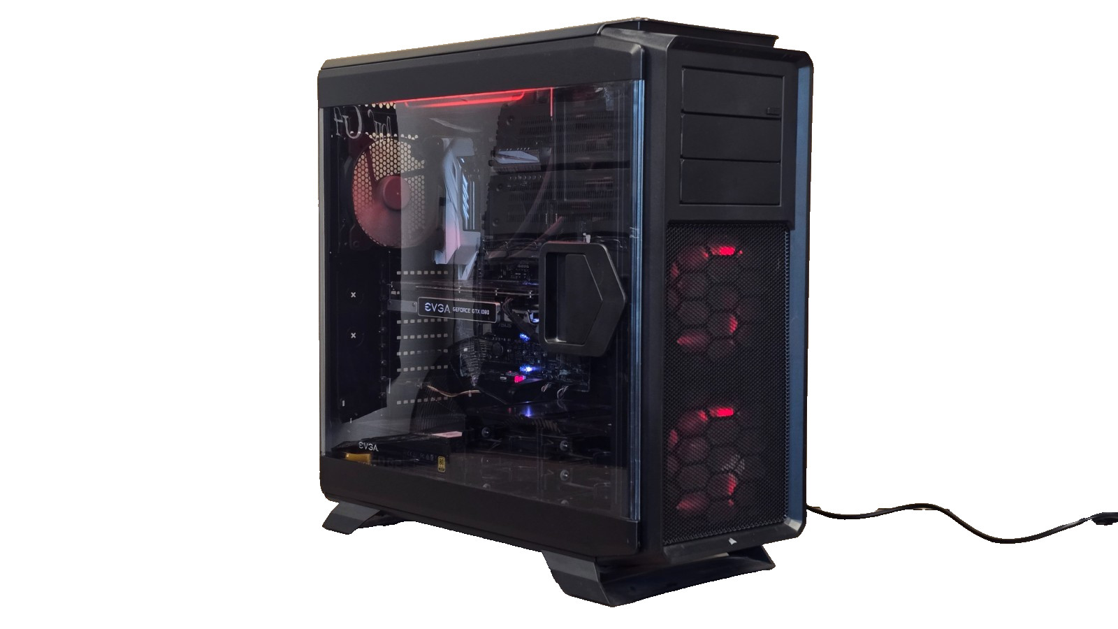 Corsair 760T, ASUS X99a-ii, i7-6800k, 16GB RAM, 1080GPU, 256GB SSD #21