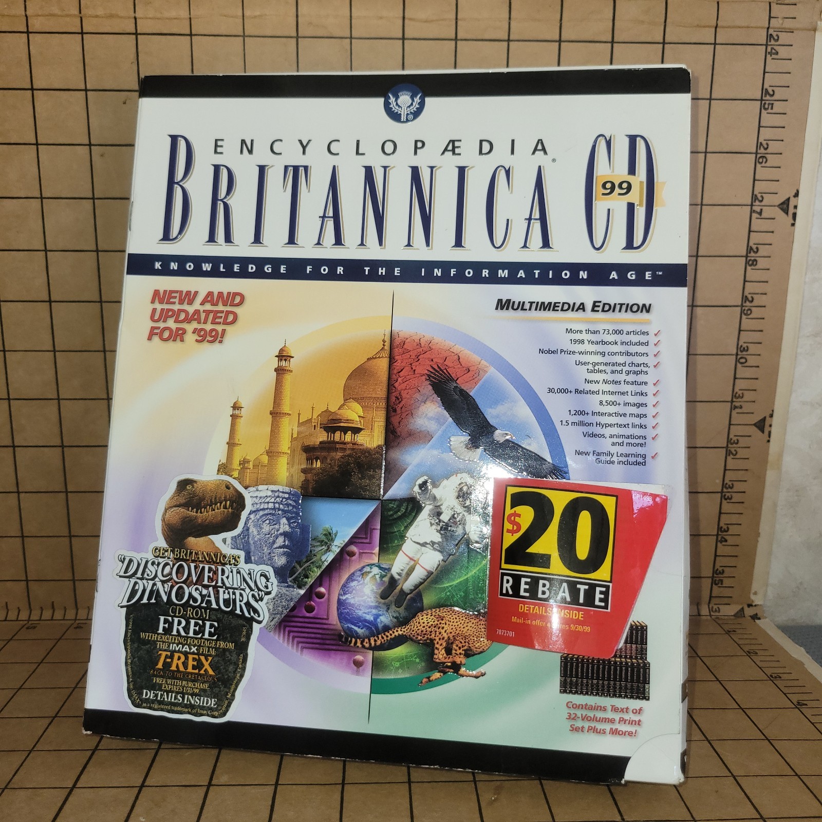 Encyclopædia Britannica CD 99 Multimedia Edition NEW SEALED