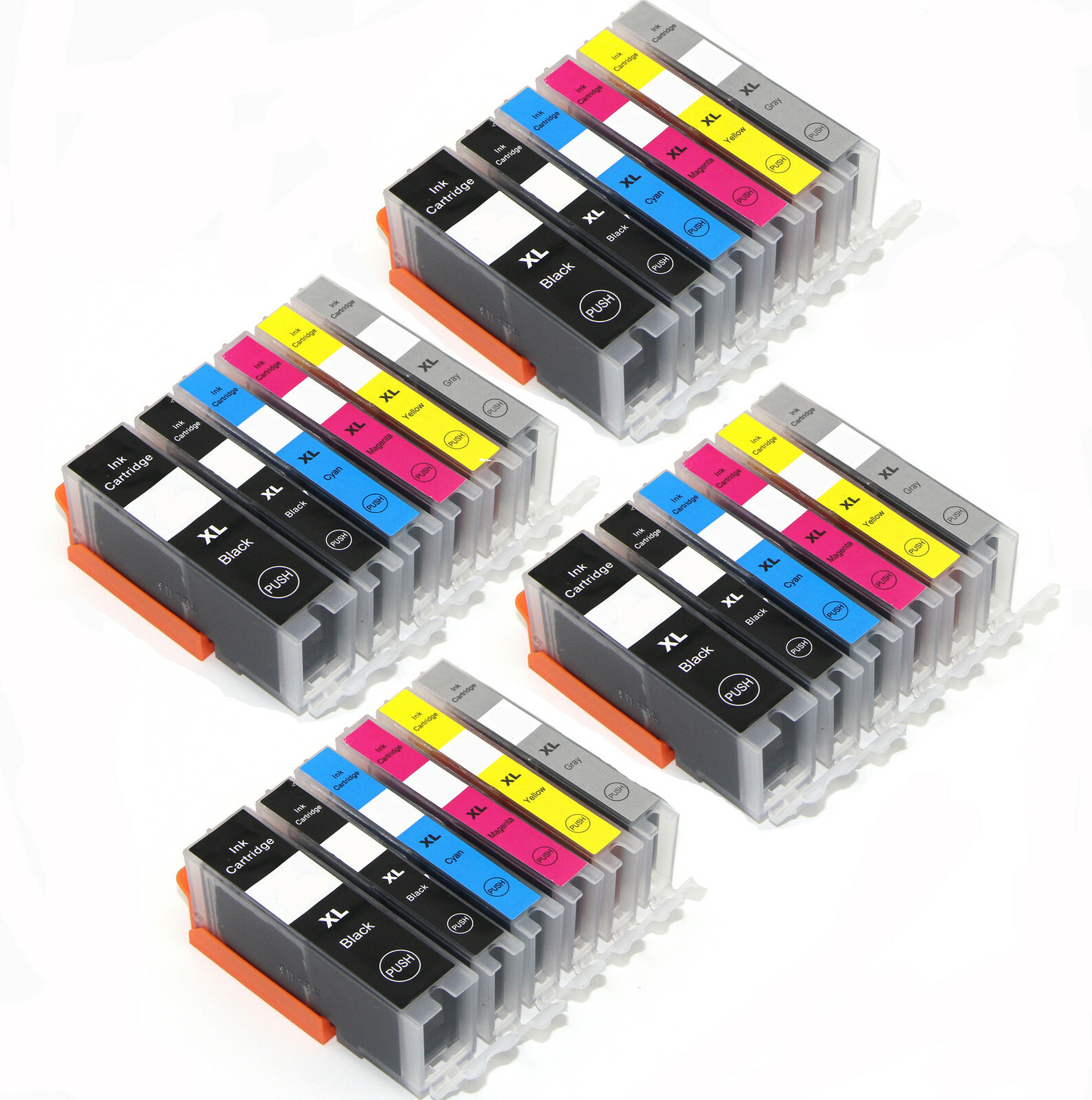 24 PK XL Ink Cartridges works for Canon PGI-270 CLI-271 TS8020 TS9020 MG7700