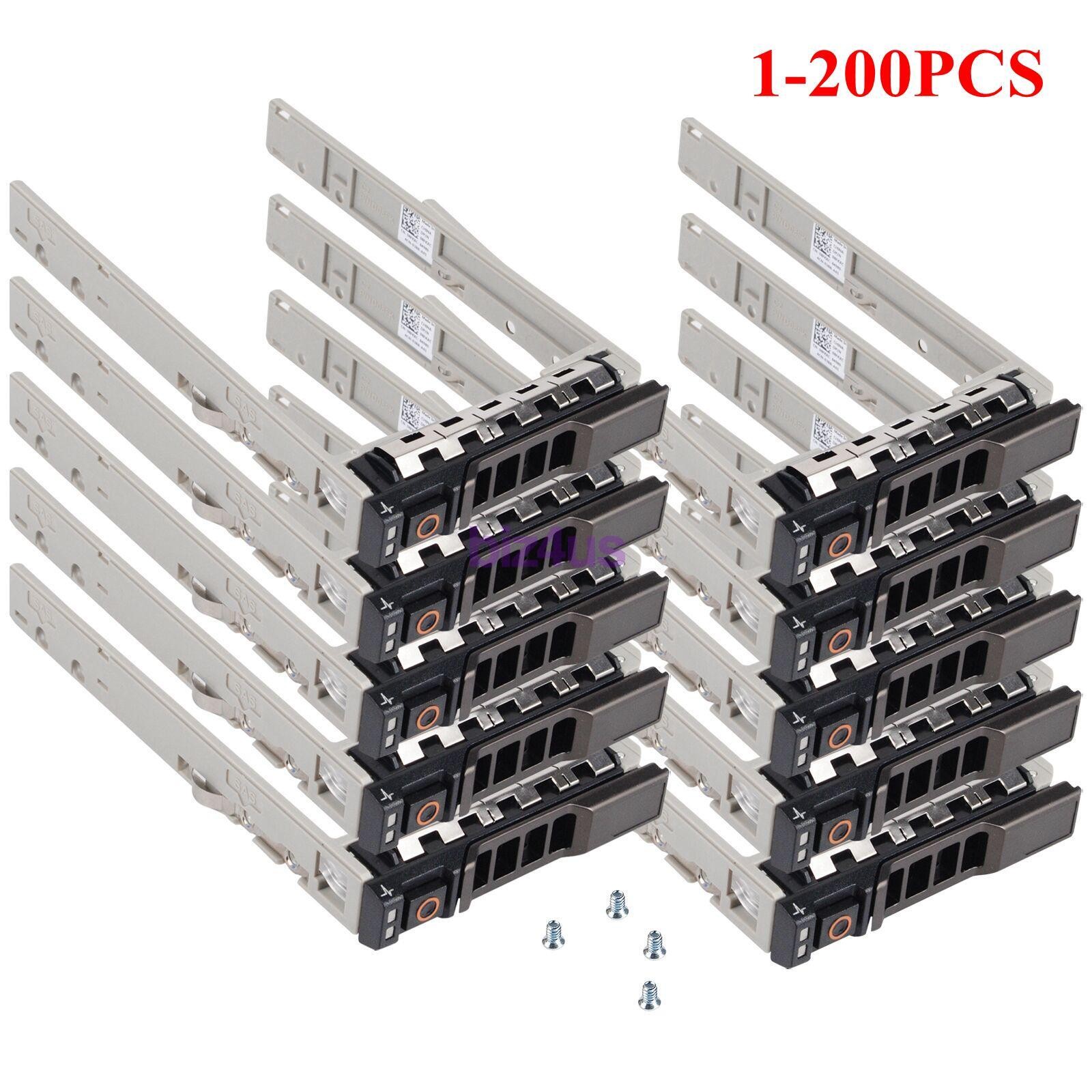 Lot 2.5" 8FKXC Drive Tray Caddy For Dell PowerEdge R320 R420 R520 R620 R630 R730
