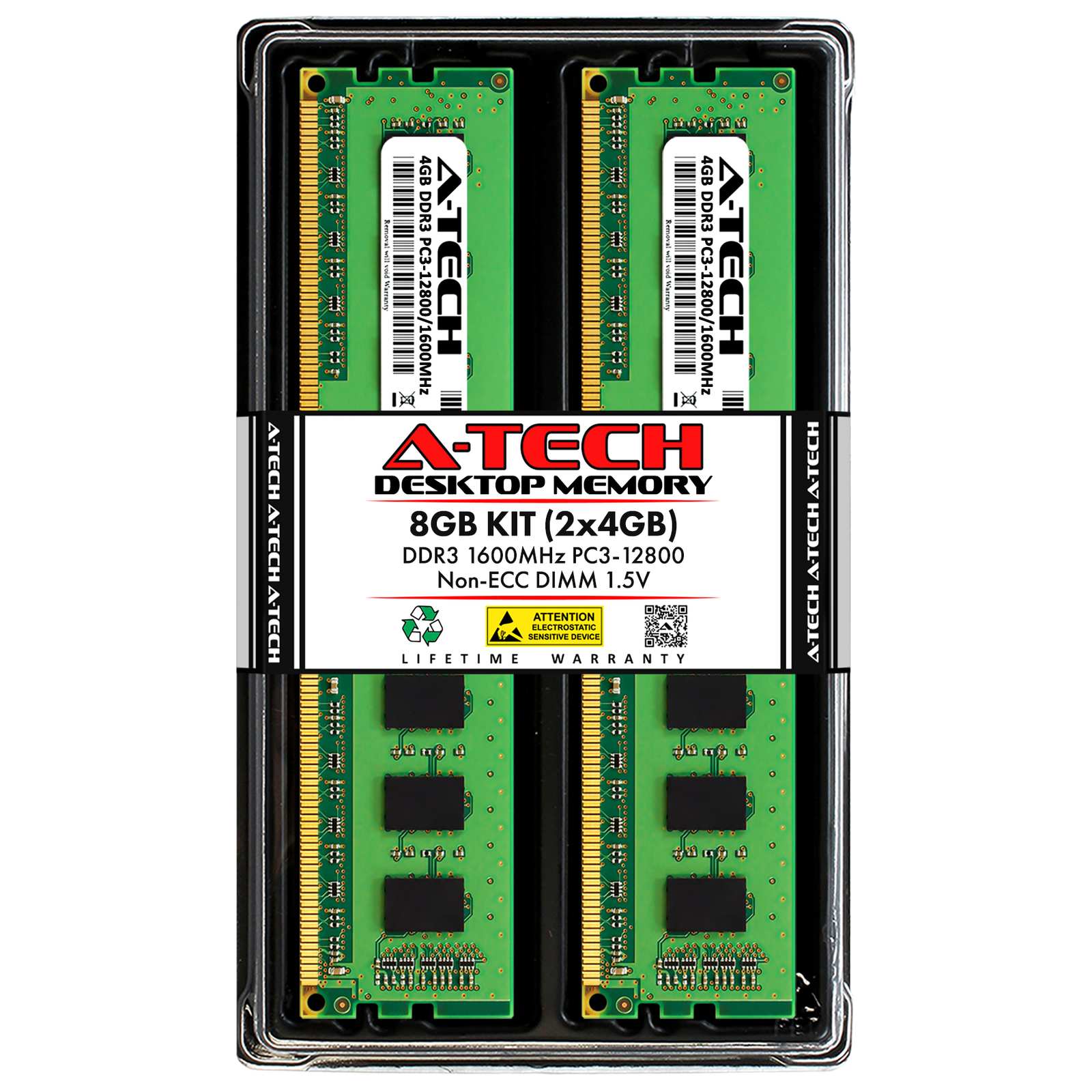 8GB 2x4GB PC3-12800U ASRock IMB-380-L H81M-ITX/WiFi Z68 Extreme7 Gen3 Memory RAM