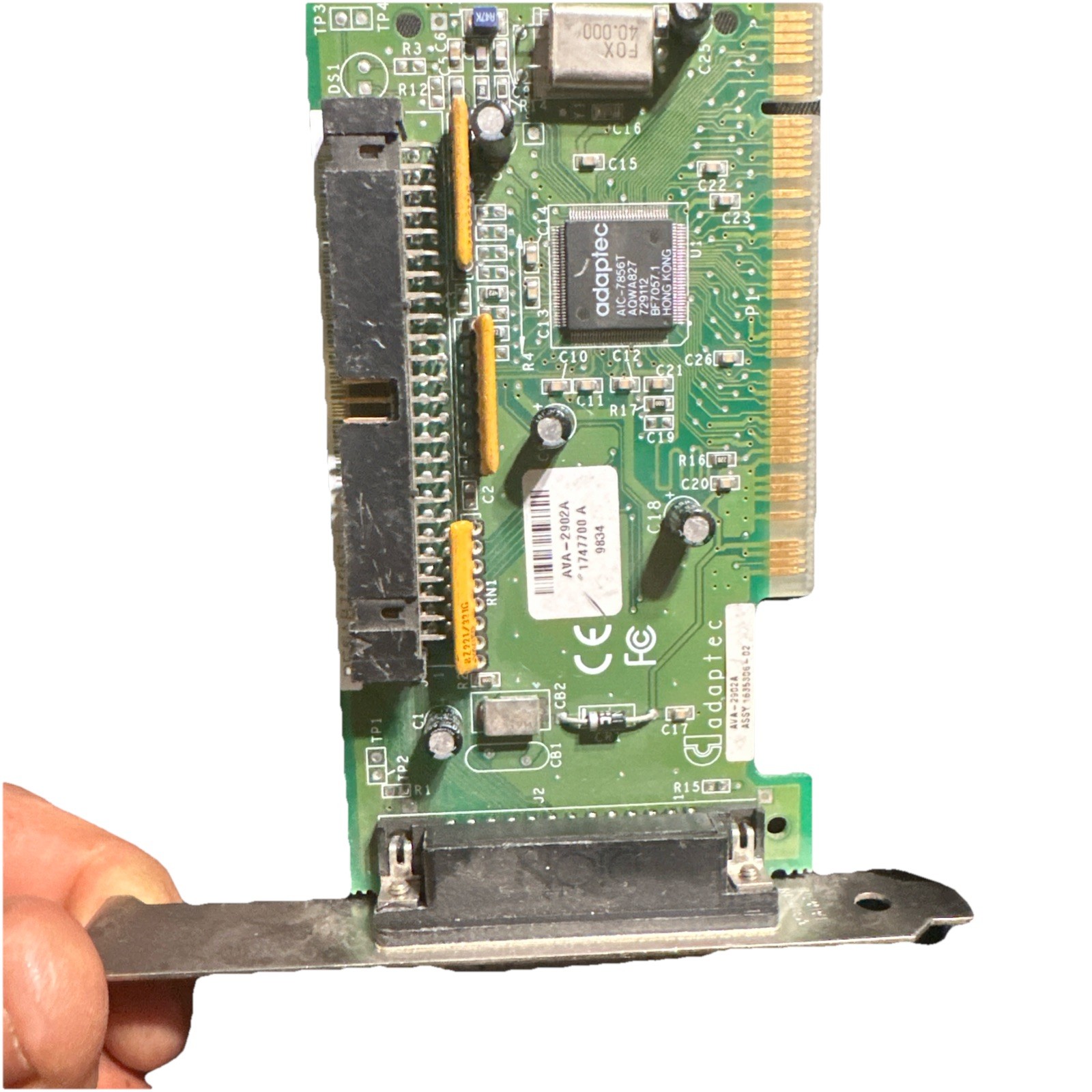 ADAPTEC AVA-2902E SCSI CONTROLLER CARD PCI