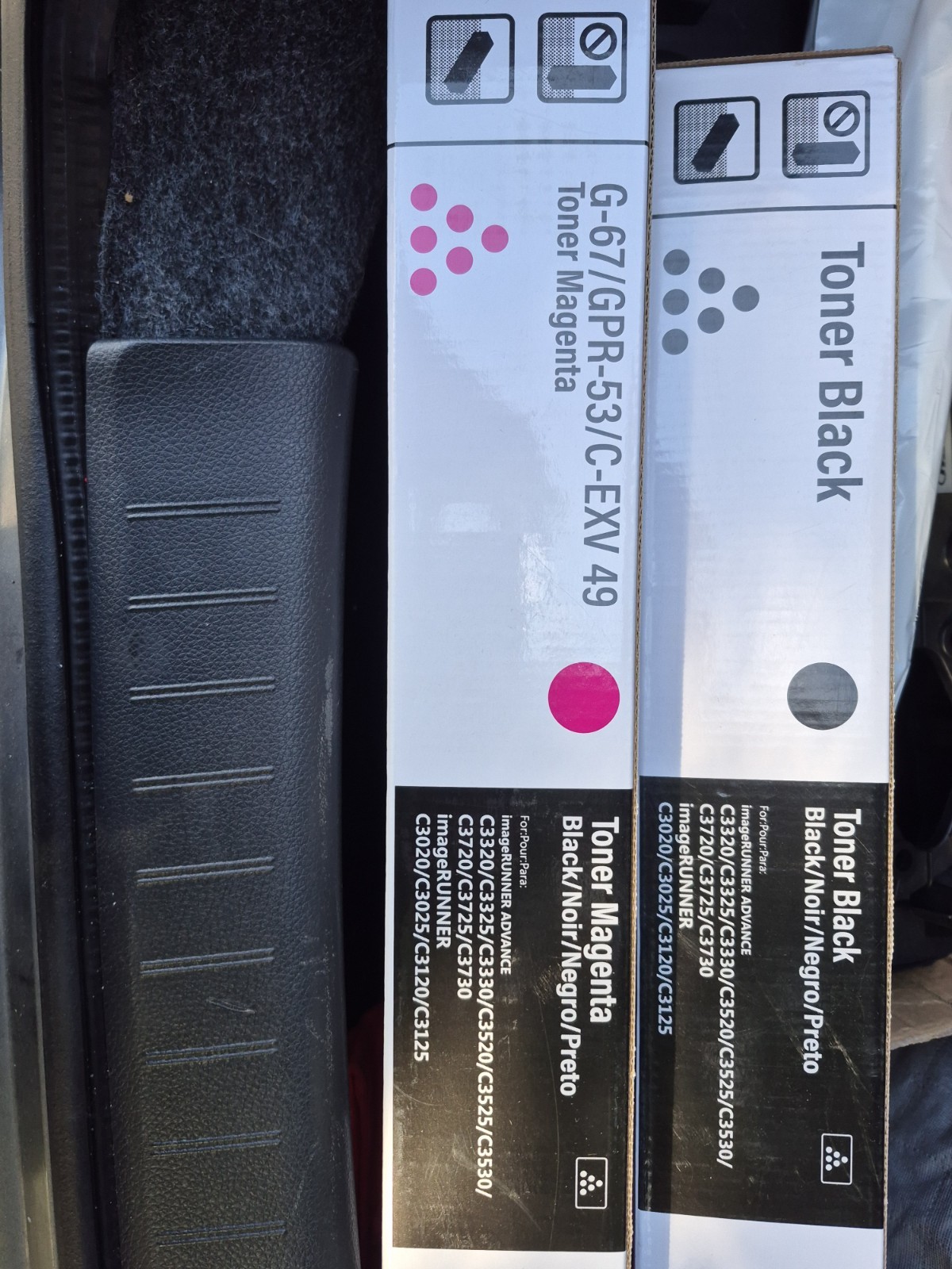 G-67/GPR-53/C-EXV 49 Toner Cartridge for Canon C3320 C3325 Magenta Black Cyan L…